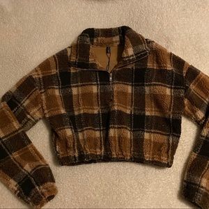 COPY - Sherpa Crop Sweater